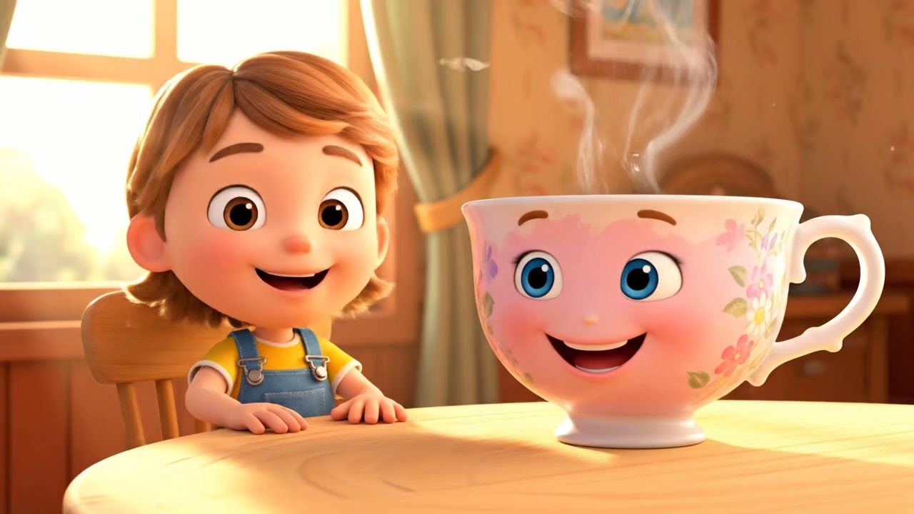 The Crying Teacup Spilled the Warmth ☕ | Nursery Rhymes for Kids & Baby Songs