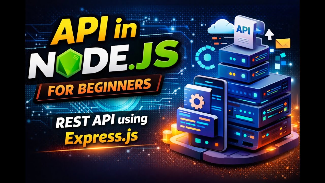 API in Node.js for Beginners | REST API using Express.js (Hindi)