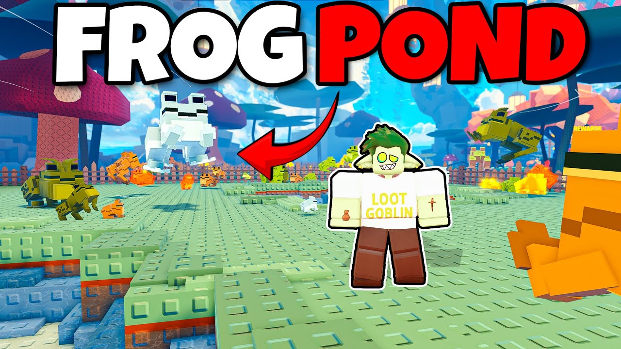 ADORABLE Frog Game is My New Obsession! (Roblox My Frog Pond)