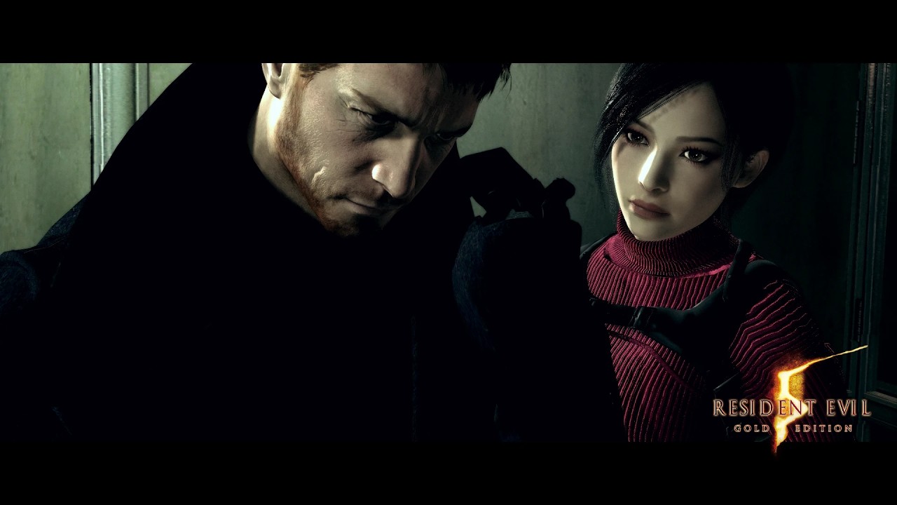 🔴Chris and Ada Wong - Resident Evil 5 #shortlive