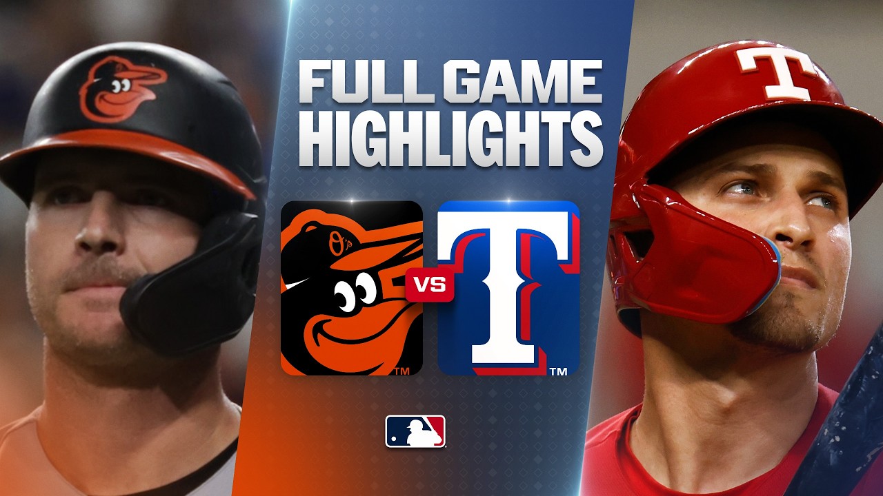 ORIOLES vs. RANGERS: Official Full Game Highlights (August 7) | 2026 MLB Season