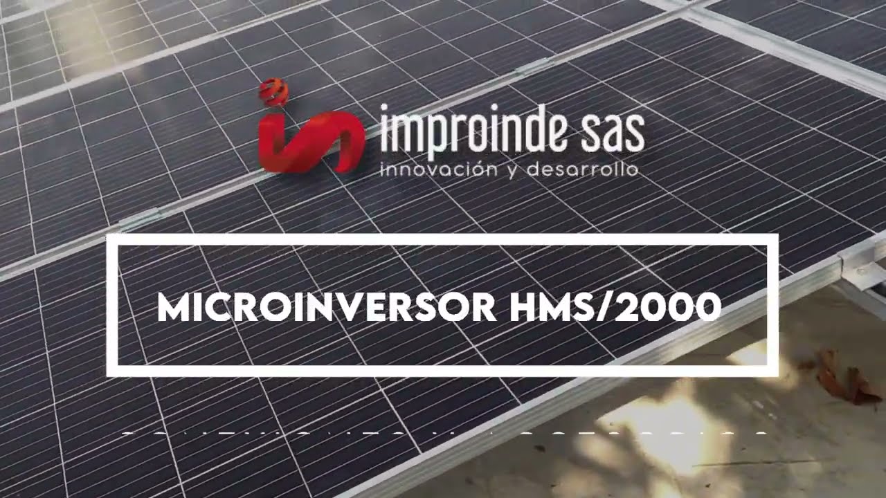 CONEXIONES Y ACCESORIOS - MICROINVERSOR HOYMILES HMS/2000