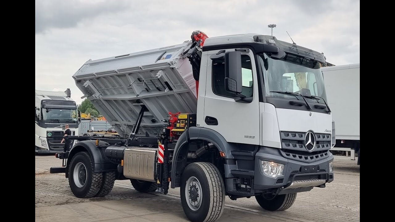 New 2024 Mercedes Arocs 1832 4X4 Tipper Truck | Trucks Market
