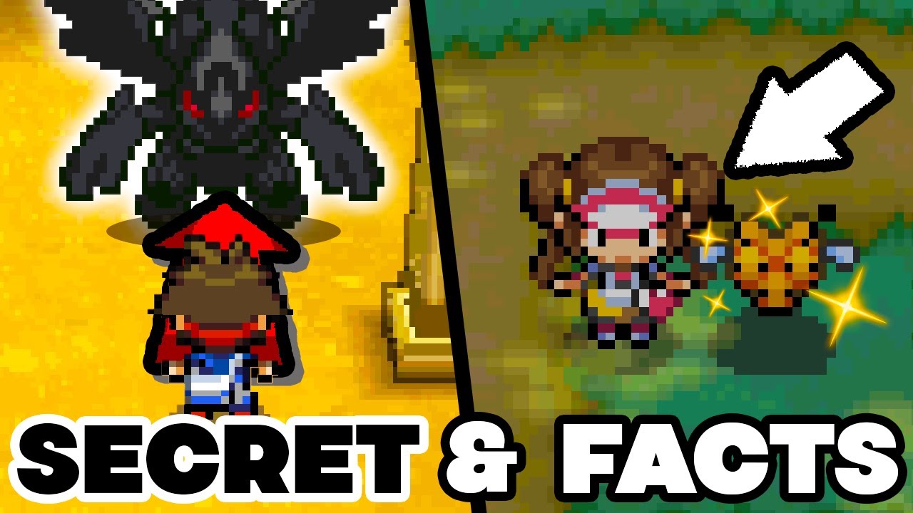 99% OF PLAYERS NEED TO KNOW THESE SECRETS & FACTS about Pokemon Black and White