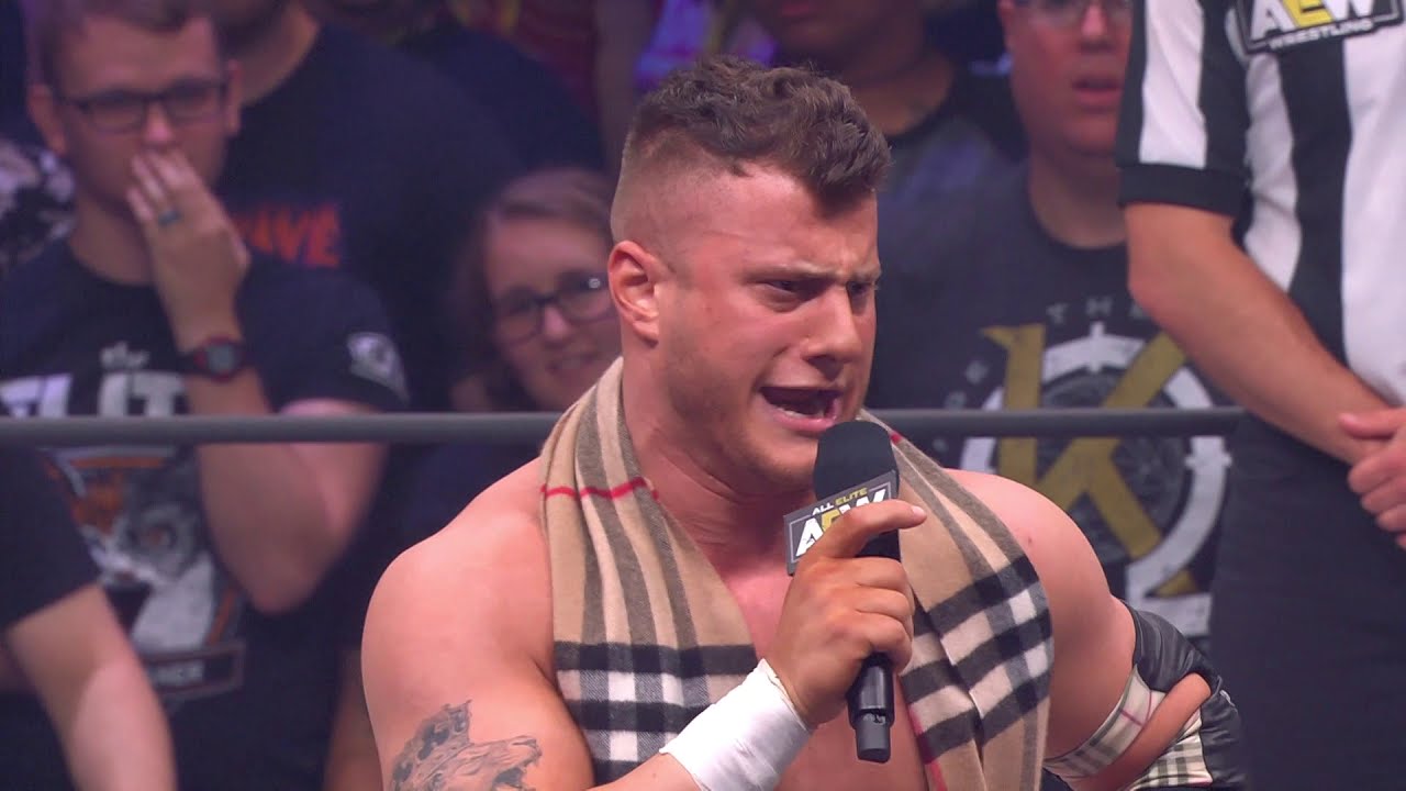 MJF обращается к публике на фестивале AEW Fyter Fest