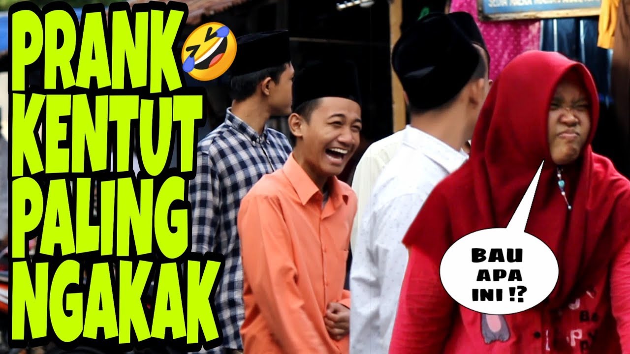 PRANK KENTUT TERLUCU malah kentut beneran 😂 part 2 !! Prank indonesia