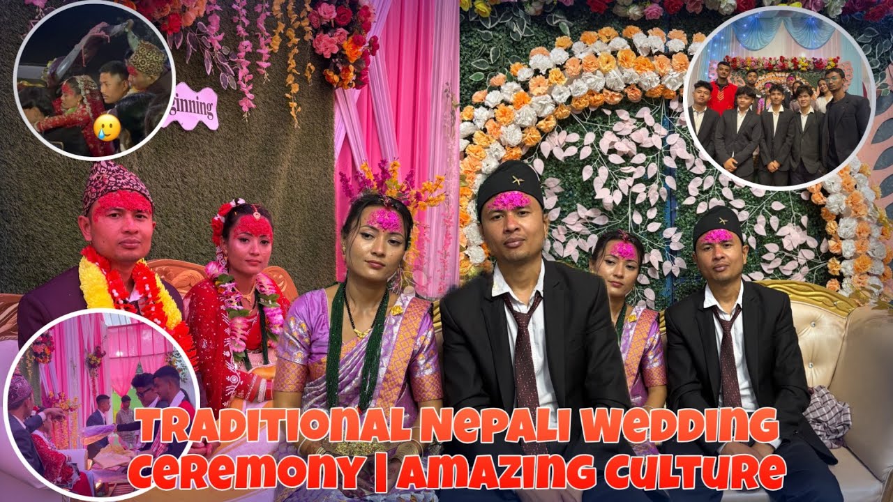 My First Nepali Wedding Ceremony 💍 | Beautiful Biya Vlog | Sign Language | MRTOKJR