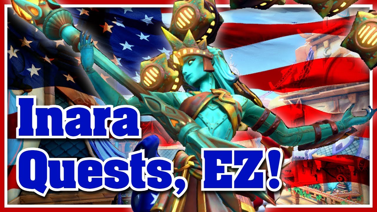 The Easiest Way to Beat the Inara Challenges! - Paladins Inara Gameplay