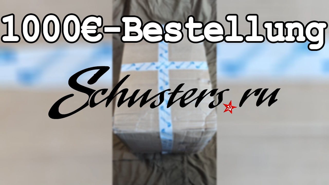 Schusters.ru 1000€ Bestellung
