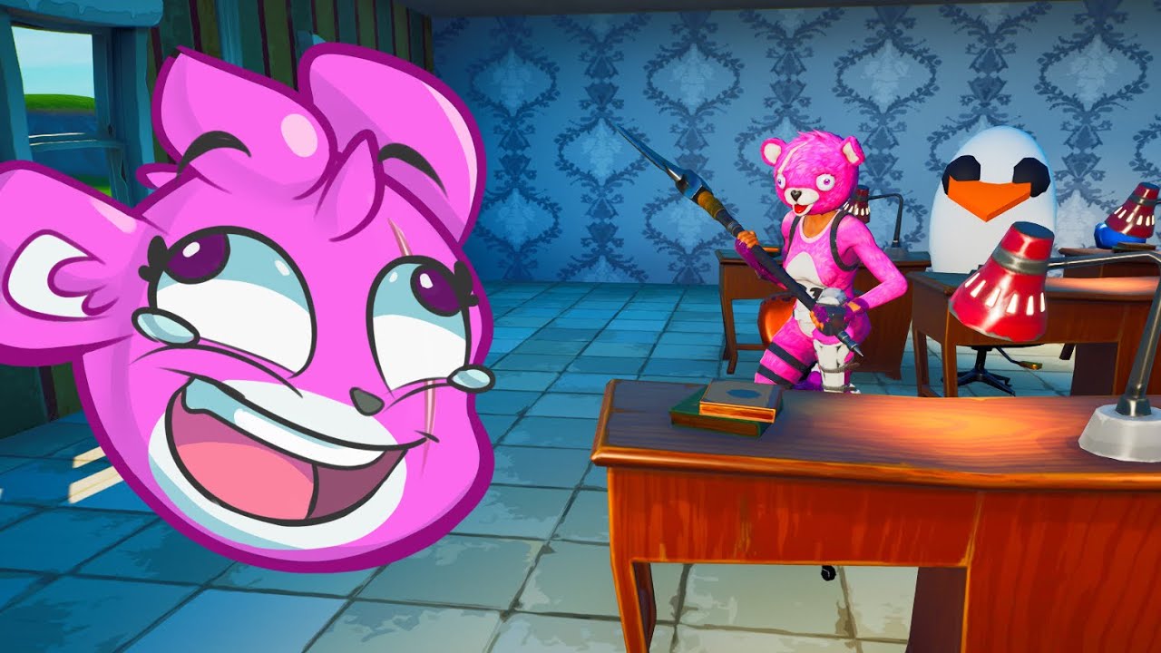 ¡NUESTRO PRIMER DÍA DE CLASES! 😂 Aquí no hay quien viva Fortnite 507