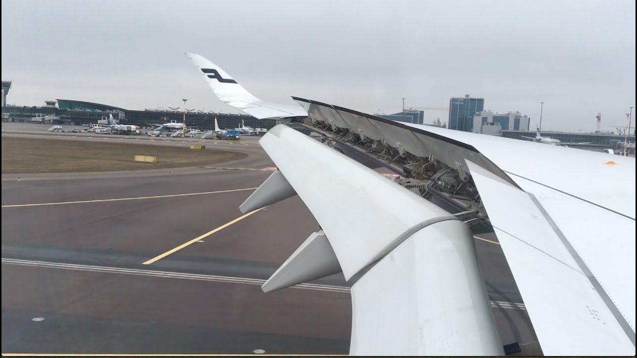 Finnair Airbus A350-900 Amazing Landing at Helsinki Vantaa Airport