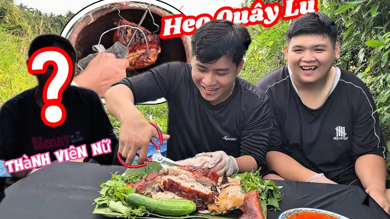 Thành Viên Nữ Mới Cùng Ku Đen Tung Hoành Trên Miếng Thịt Heo Quay Lu Siêu Siêu Ngon Hơn Tiệm