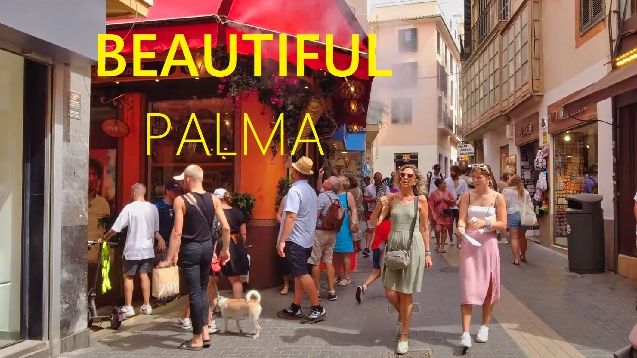 PALMA DE MALLORCA 🇪🇸 🔴 Best city of Mallorca in summer 2025 [4K UHD]