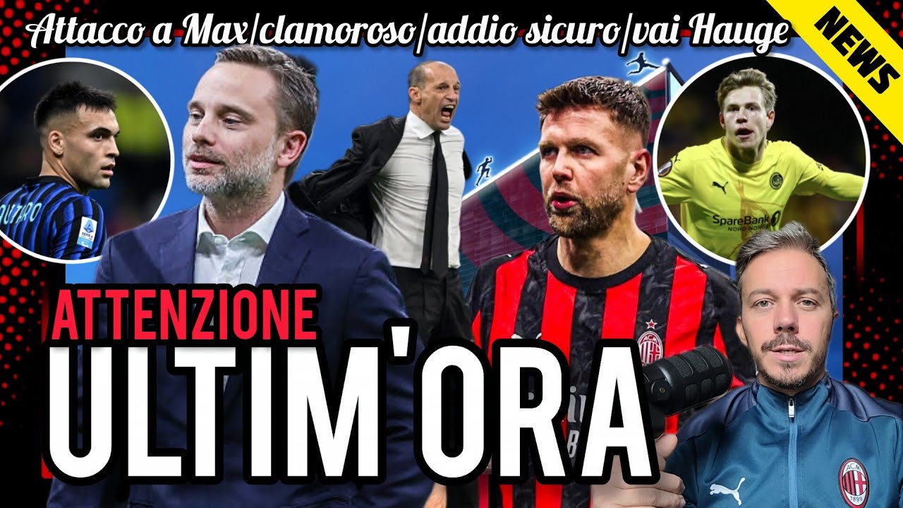 💣ATTACCO AD ALLEGRI🤐CLAMOROSO😡COLPA ANCHE NOSTRA✅ADDIO SICURO🚨REPARTO INCASINATO🥹0 AMBIZIONE❤️HAUGE