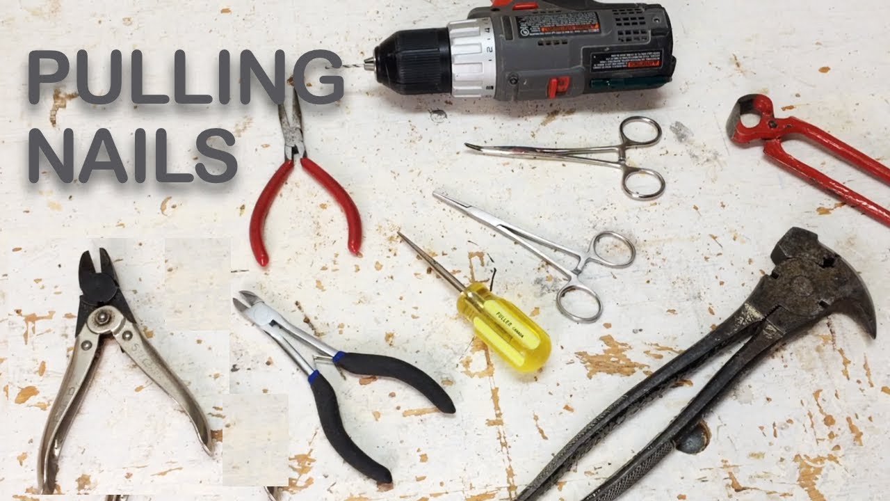 Как удалить финишные гвозди и гвозди из дерева — Деревообработка и DIY