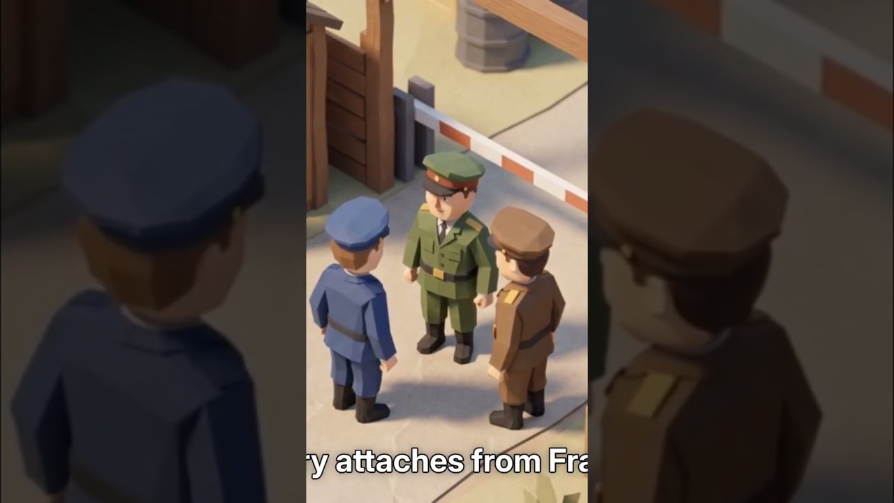 League of Nations: Swift Justice for Border War Invasion! #shorts