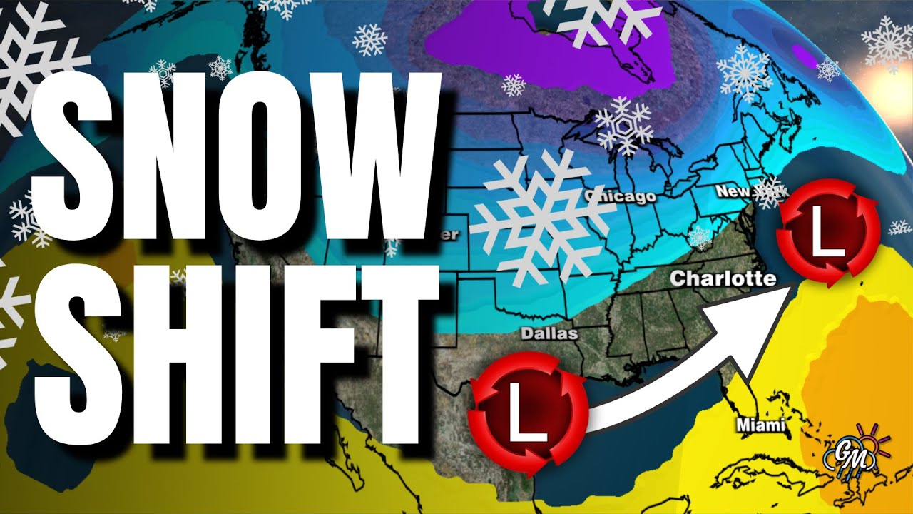 В декабре СНЕГ ПЕРЕМЕЩЕТСЯ НА ЮГ...