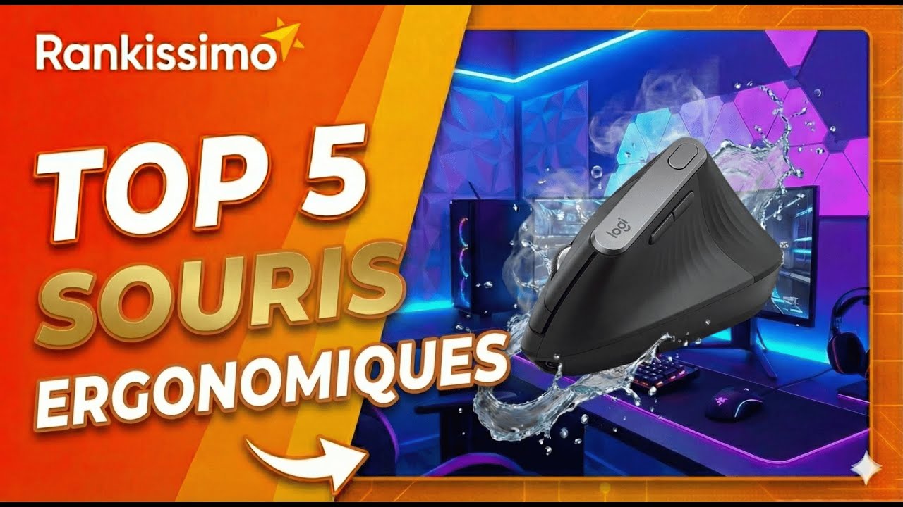 Les meilleurs souris ergonomiques de 2026 !