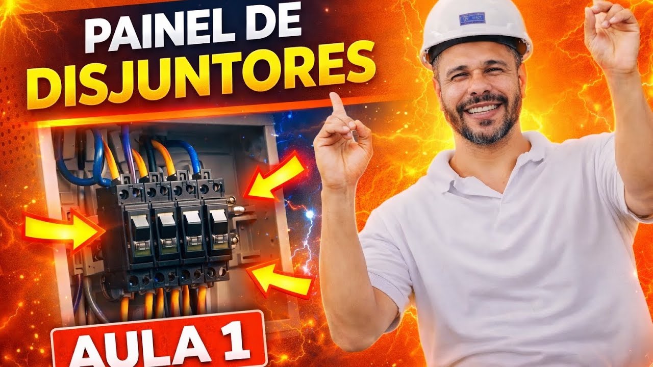 Quadro de disjuntores - Aula para eletricistas  