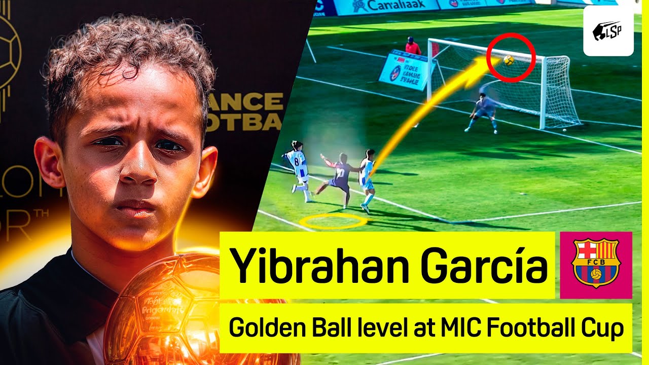 Yibrahan Garcia Destroying Teams in MIC Football Cup 2024 | FC Barcelona | Highlights