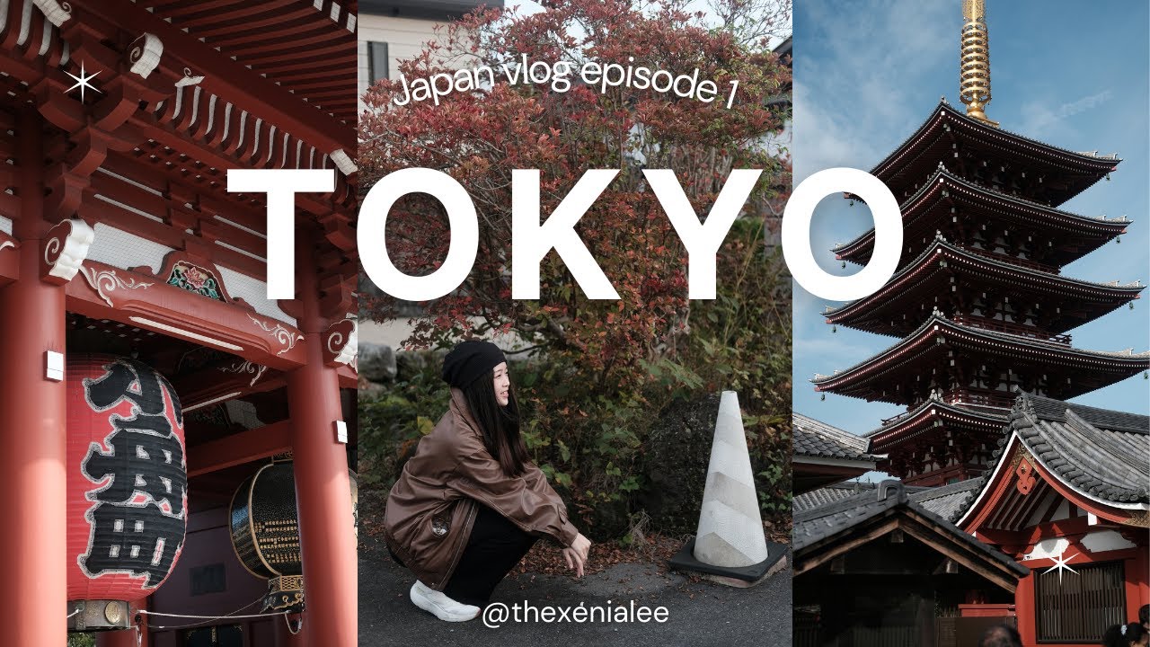 japan vlog ep1 | 5 days autumn in tokyo, shibuya, mt fuji, asakusa, tokyo tower, outlet shopping