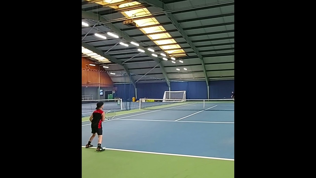 My Backhand Cross SLICE Vs Top 10 Tennis Players - Roger FEDERER - I am 9 years old