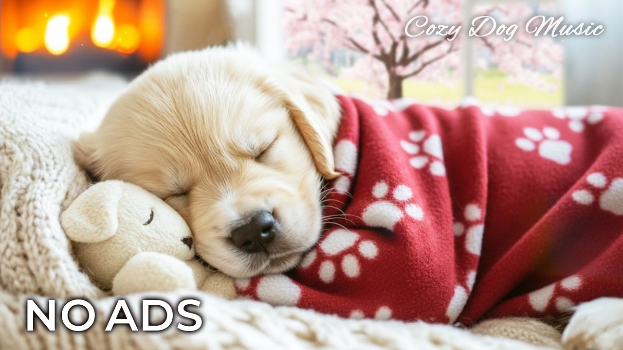 Calming Music for Dogs Home Alone – Separation Anxiety Relief | 12 Hours 🐶 | NO ADS