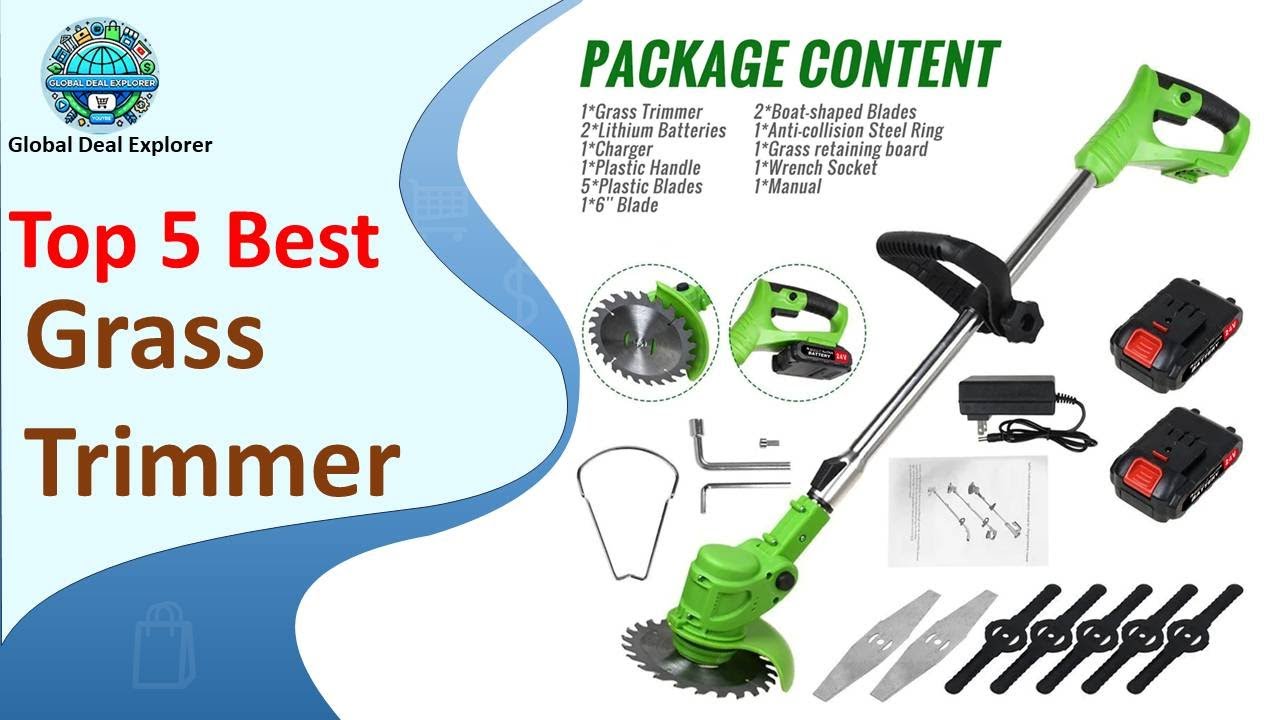 Best Cordless Grass Trimmer 2025 🔥  Lightweight & Powerful Lawn Cutting Tool  #GrassTrimmer