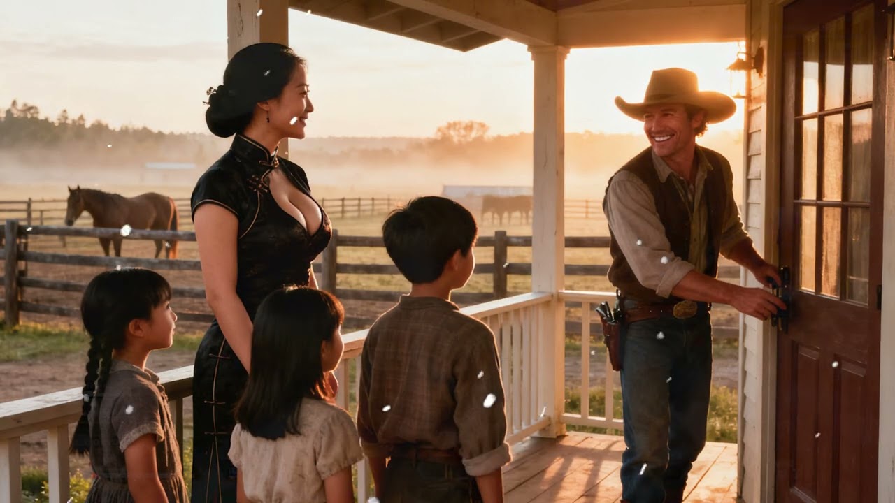 Rancher Takes In Chinese Widow and Her Three Children, And Found the Family He Had Been Praying For