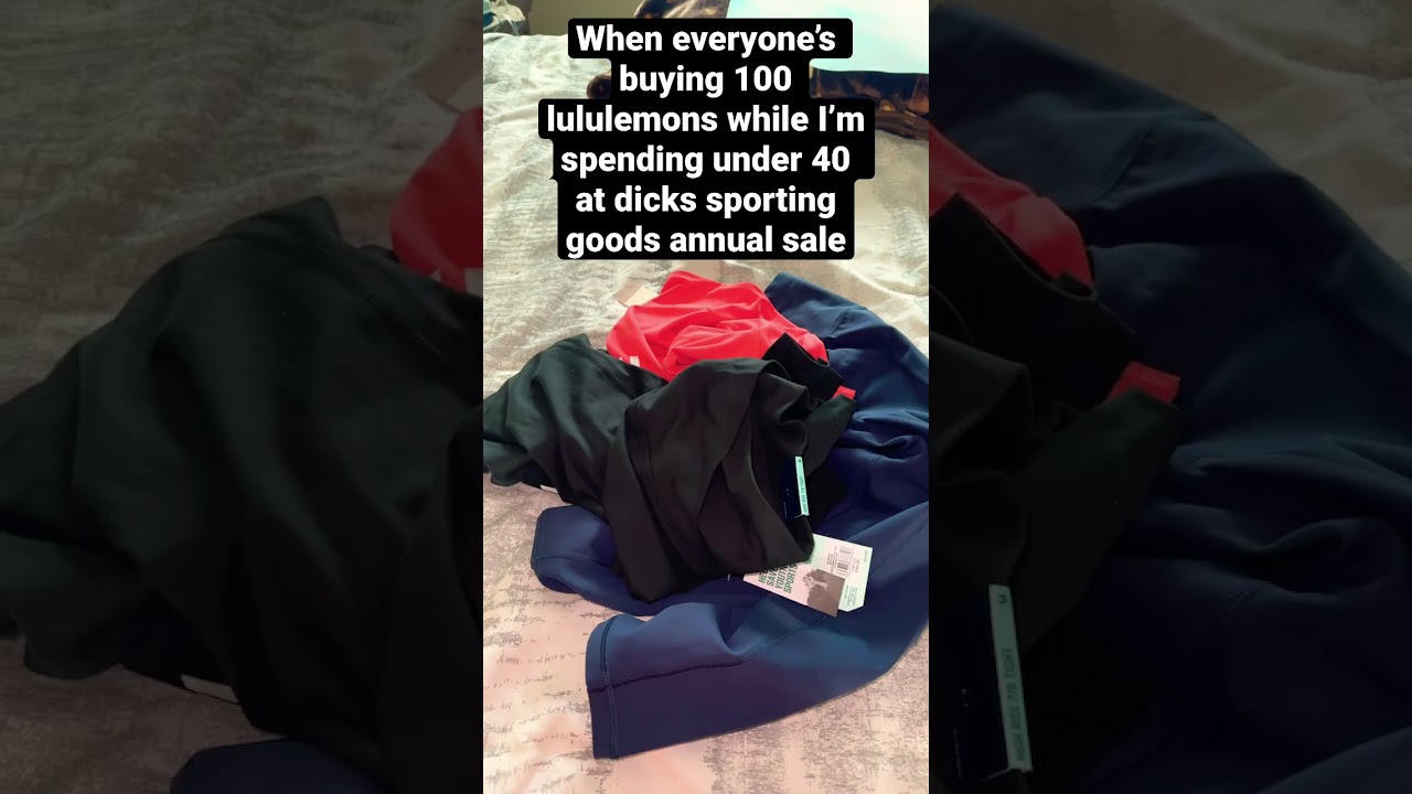 Affordable workout wear at dicks sporting goods