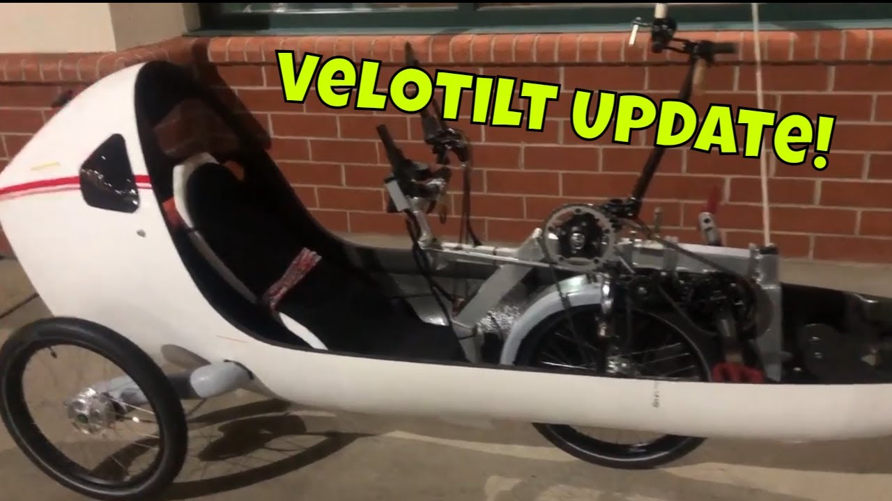 Tilting Velomobile Update-Velotilt!