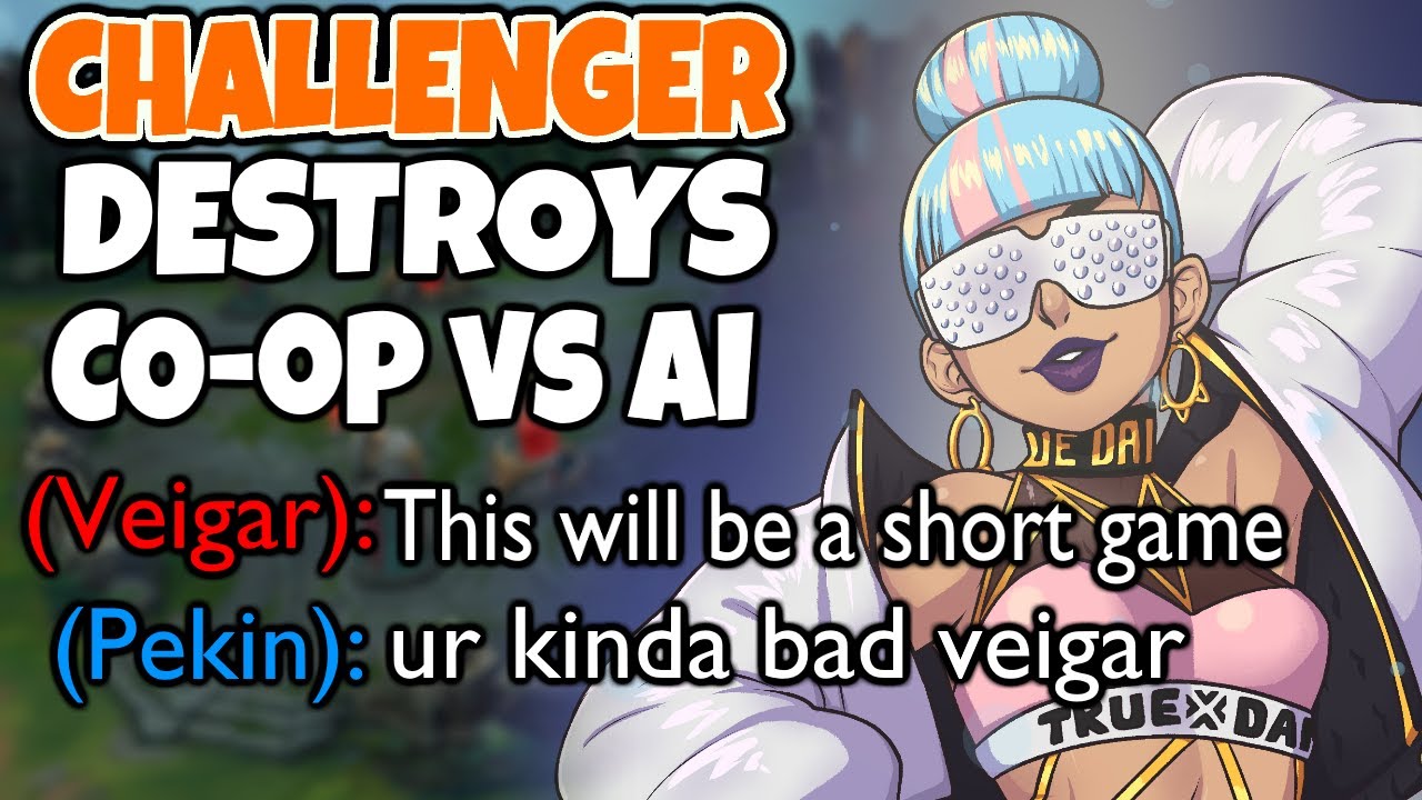 CHALLENGER DOMINATES CO-OP VS AI, HUGE OUTPLAYS, MASSIVE KDA | Challenger in Co-op vs AI | Qiyana