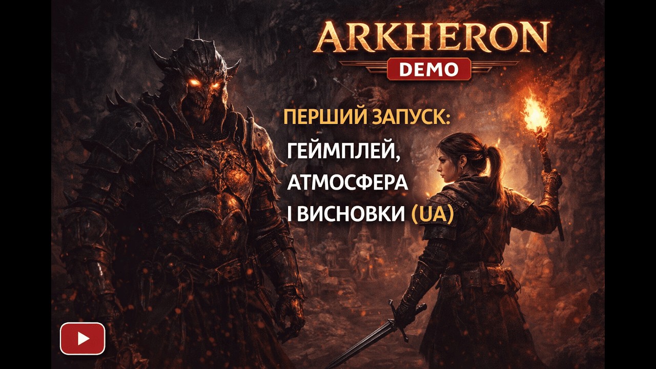 Arkheron (DEMO) — перший погляд українською: геймплей, атмосфера і перші враження