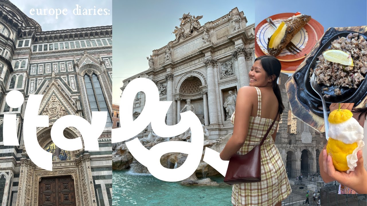 when in italy pt.2 | florence, rome, pompeii, sorrento, & amalfi