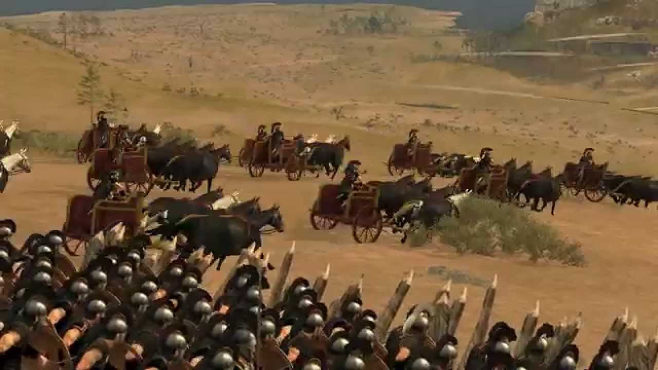 Rome 2 Total war Epic Cinematic Land Battle - Myrmidons VS Imortals