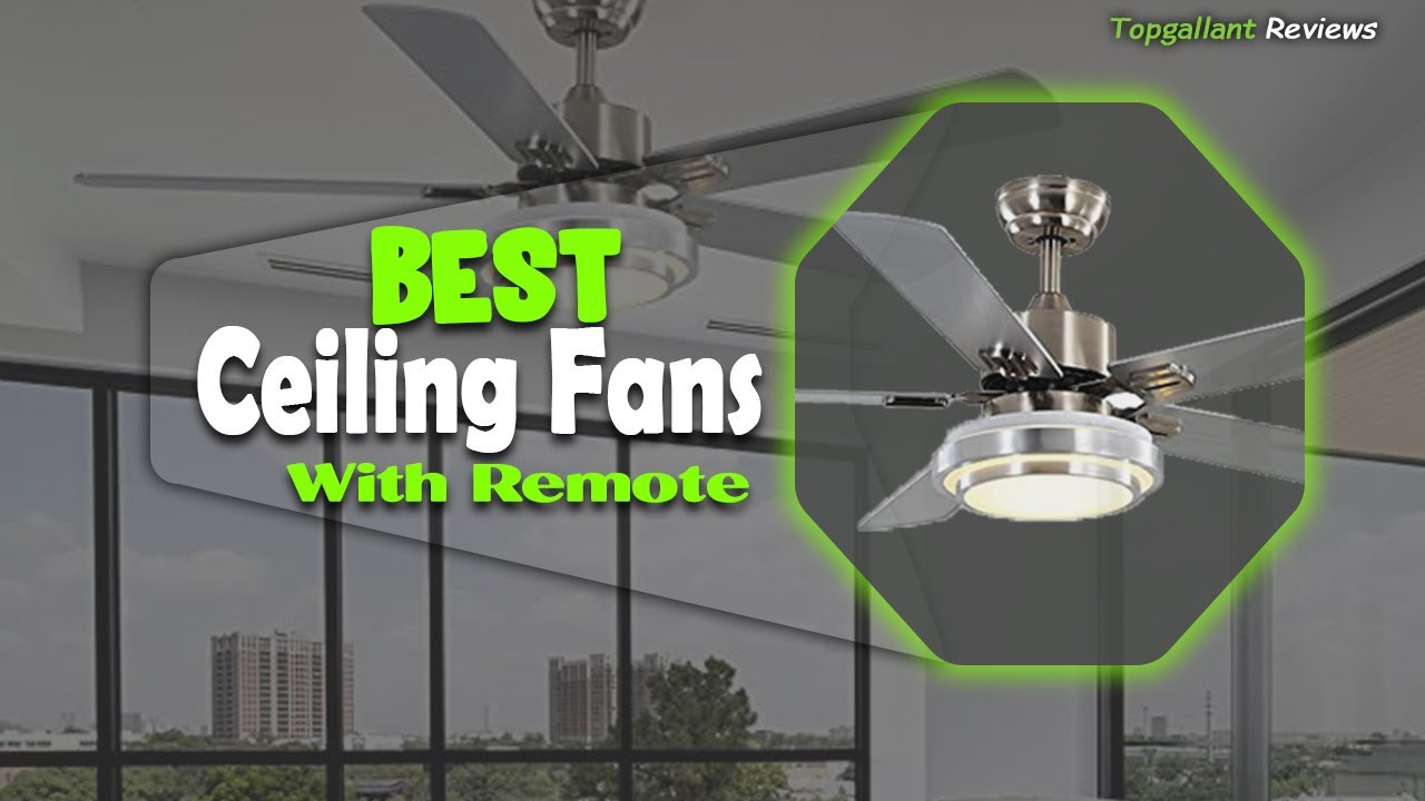 Top 5 Best Ceiling Fans With Remote In 2025 | Best Remote Control Ceiling Fans Review