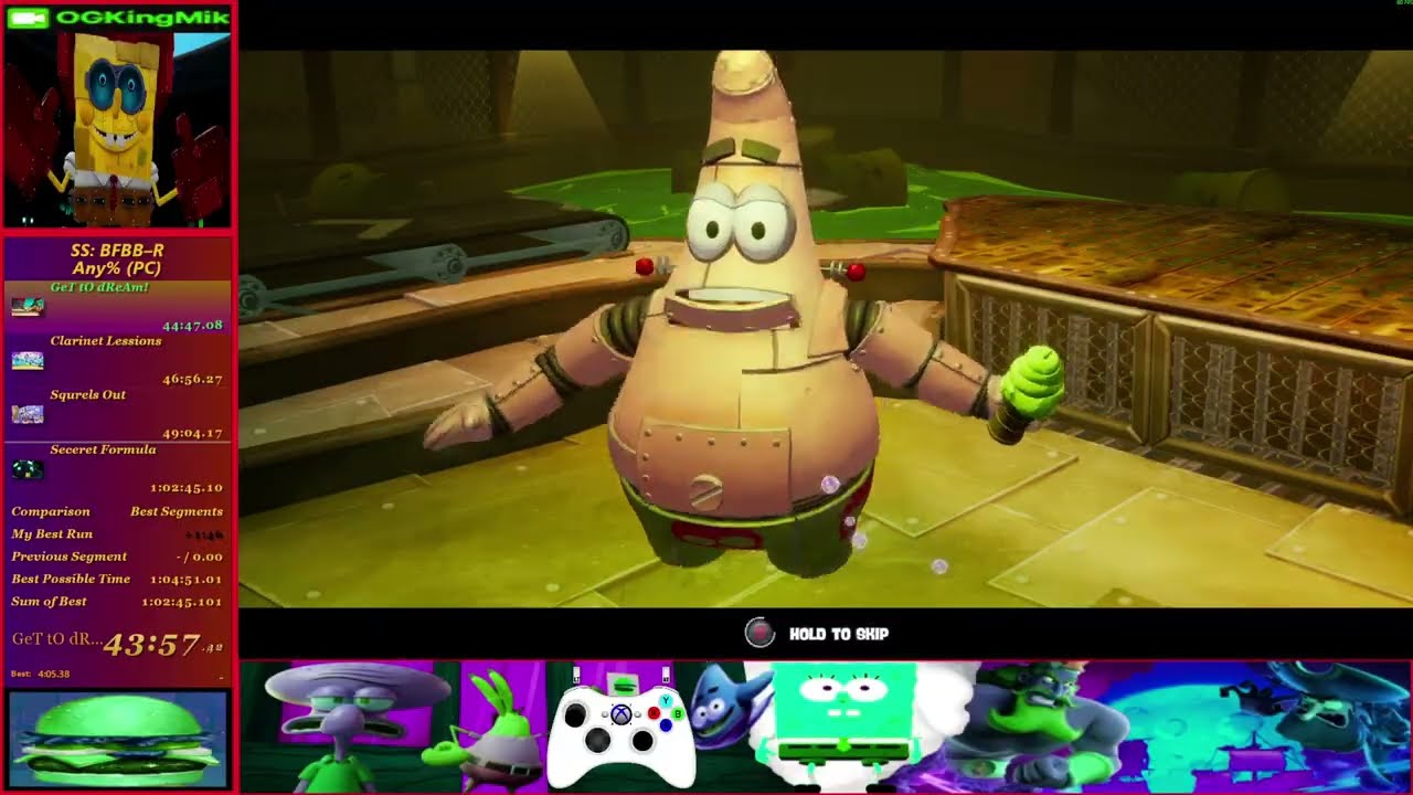No-Hit RoBoPatrick Battle For Bikini Bottom Rehydrated