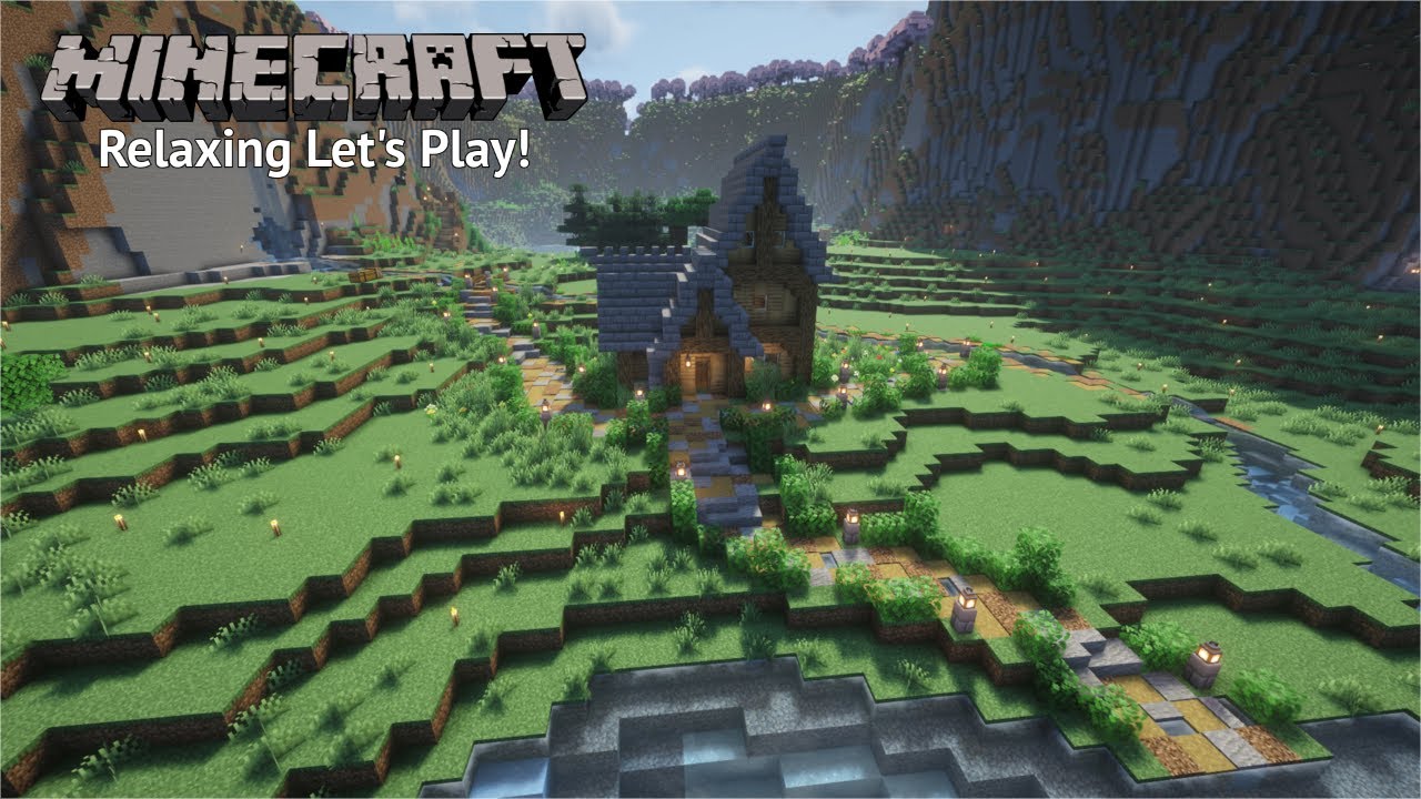 Minecraft Let's Play - Peaceful Mining and Building (No Commentary)