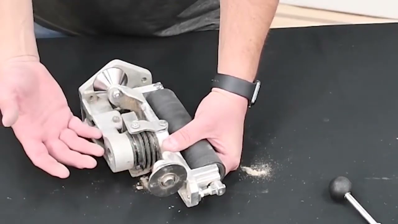 Top Roller Assembly Maintenance on the Legend Belt Sander
