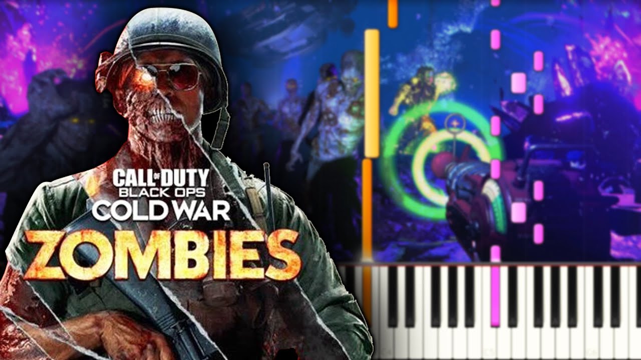 Call of Duty: Black Ops COLD WAR - Zombies Theme - Piano tutorial