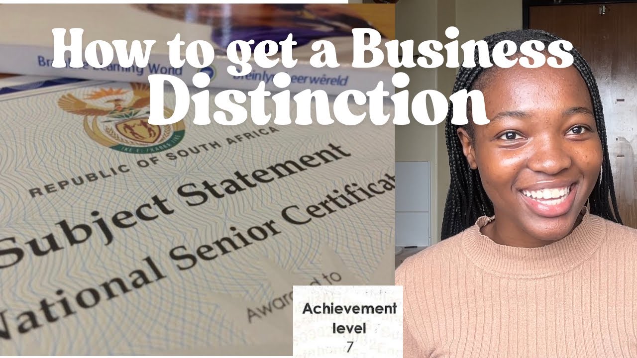 How to get a distinction for Business P2 | Matric tips + advices 