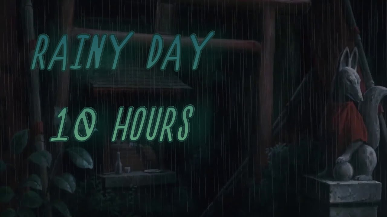 Pikmin 3 | Rainy Day Theme With Rain Sounds | 10 Hours