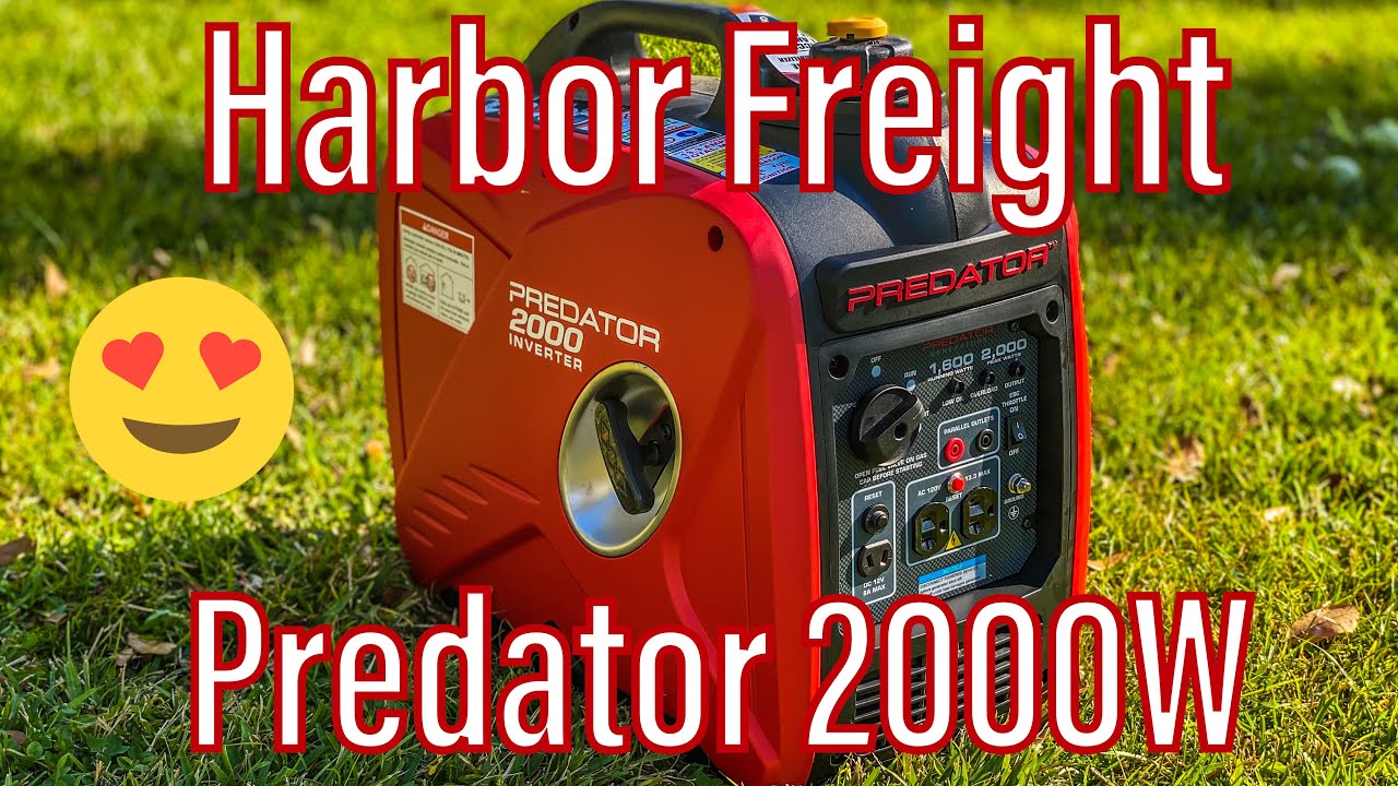 Распаковка и первый запуск генератора Harbor Freight Predator 2000 Вт // Texas Young Guns