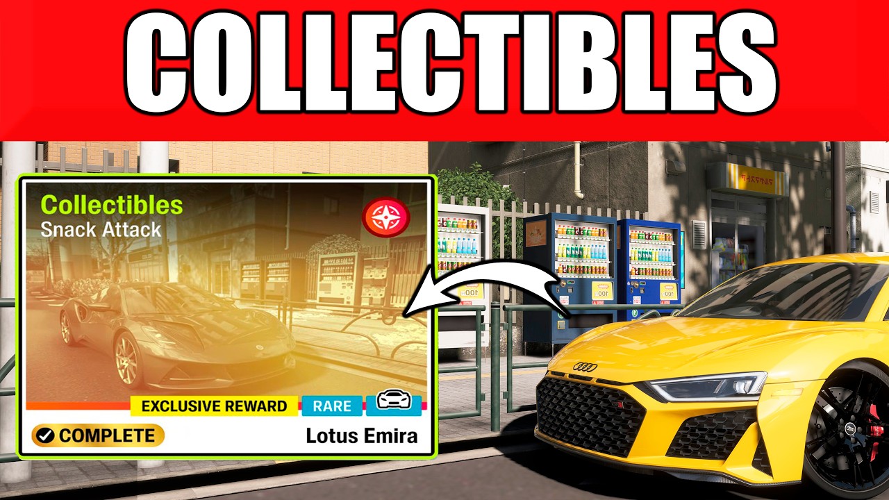 Forza Horizon 6 Collectibles Snack Attack - Location (Winter Festival Playlist)