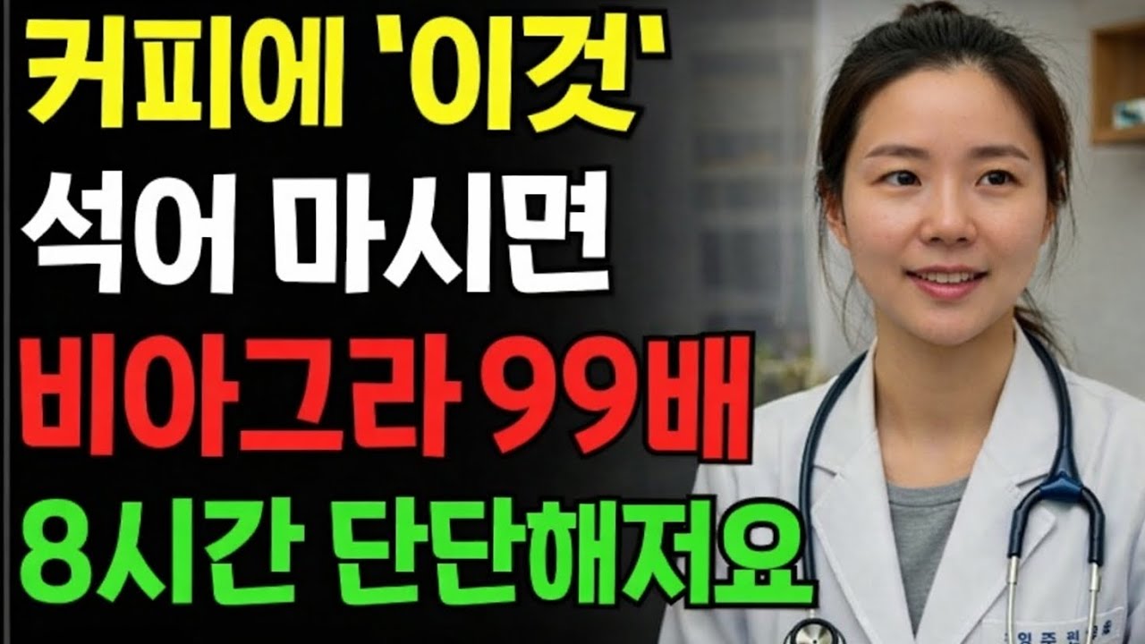 커피에 한 스푼만 — 남성 파워를 깨우는 새로운 비밀?