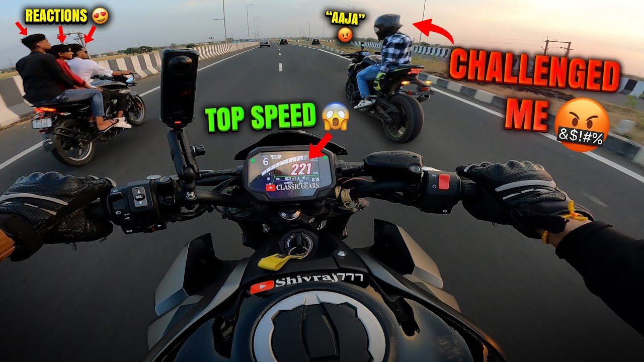 Crazy Z900 Rider🤬 Challenged me for Race | Z900 Crazy Reactions |