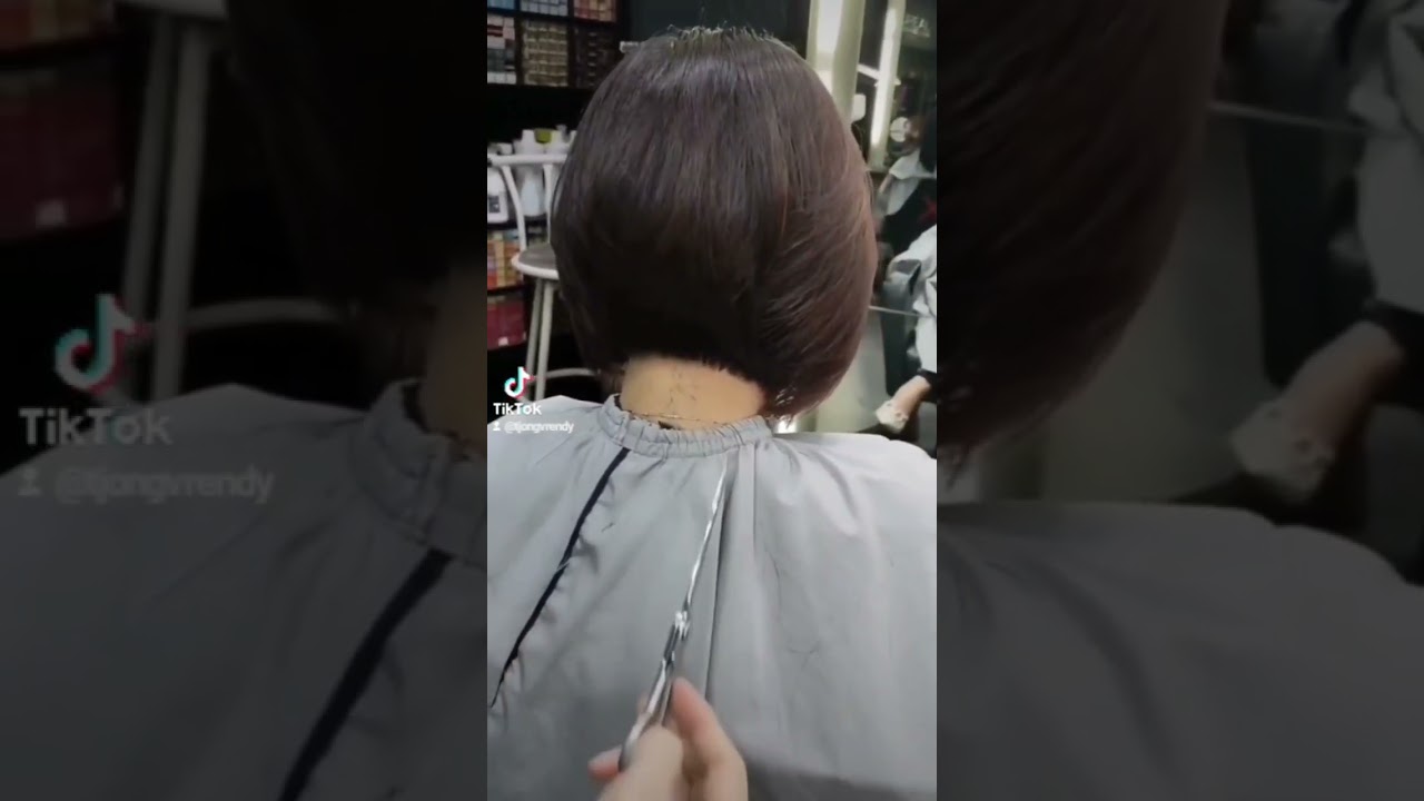 Gunting Model Rambut BOB Yang Rapi