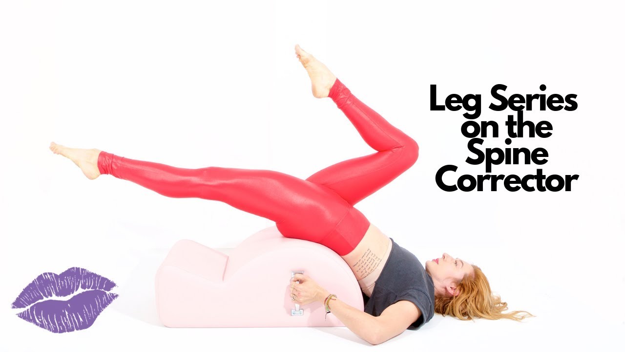 Leg Series on the Spine Corrector | Online Pilates Classes
