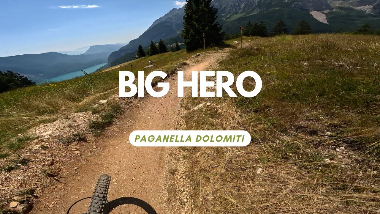 Big Hero Flow Line Bikepark Paganella Dolomiti Italy 🇮🇹 full run POV RAW