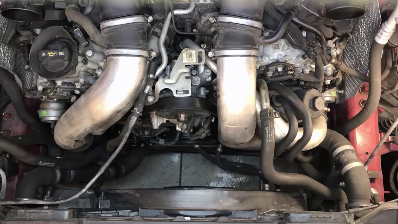 Oil leak mercedes engine 278 V8 from valve cover